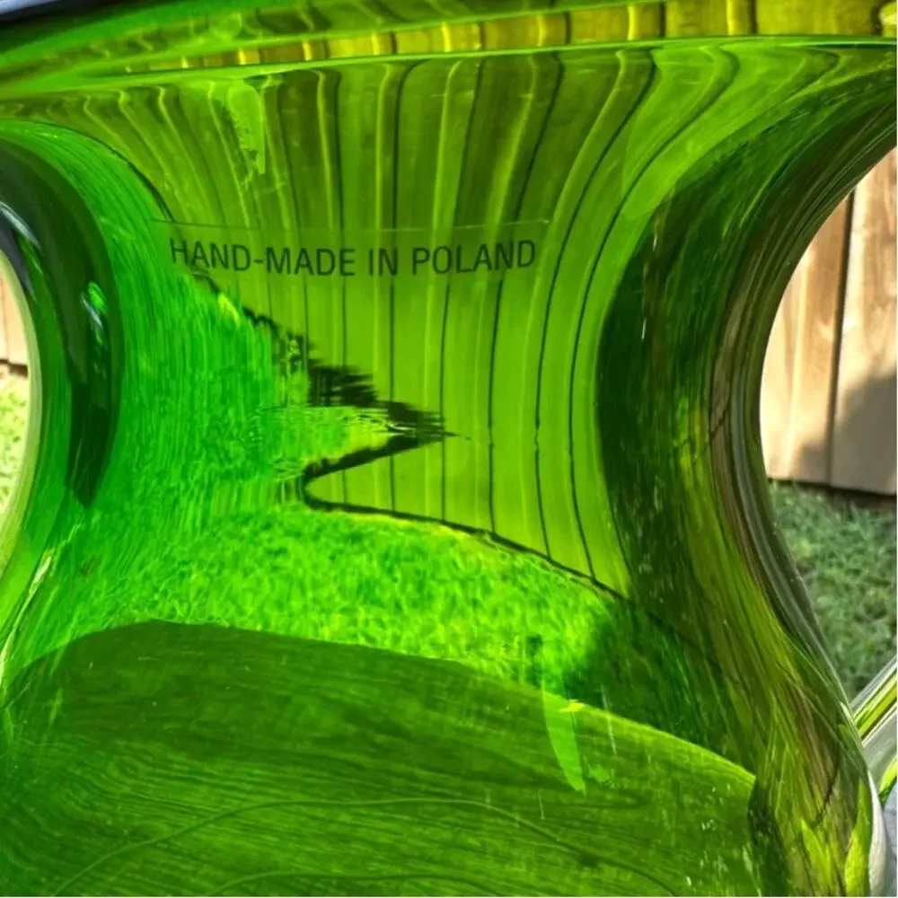 Neiman Marcus Cut-Glass Design Pitcher and Glasses Set-Made in Poland-Rare FInd - Picture 9 of 12